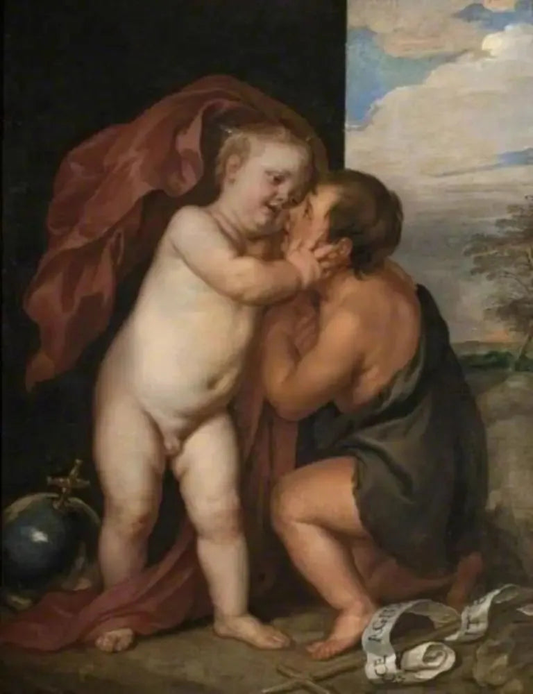 Barnet Jesus med Johannes - Antoine van Dyck

Source:
L'Enfant Jésus avec saint Jean - Antoine van Dyck