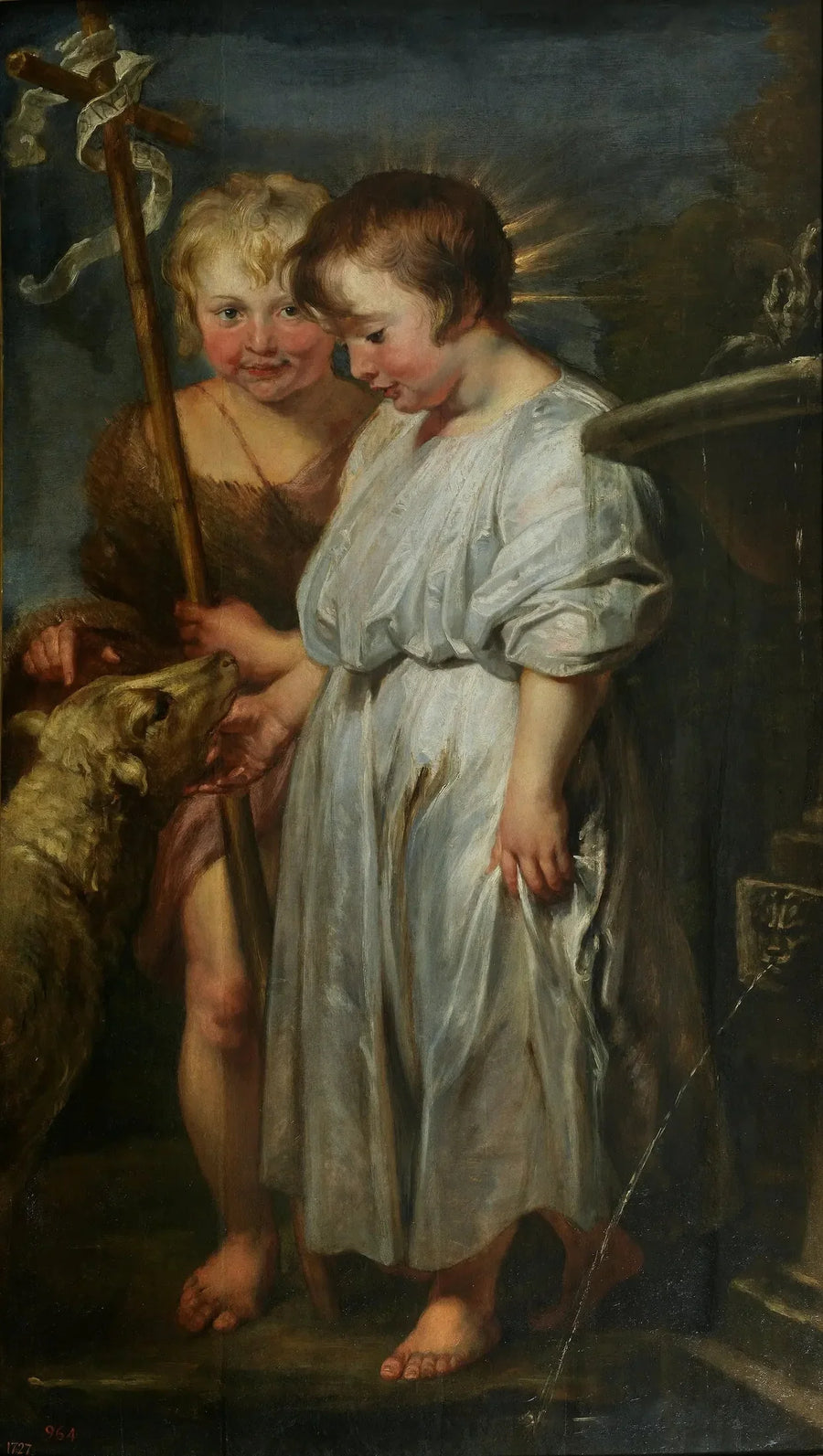 Barnet Jesus, Johannes Evangelist og Lammet - Antoine van Dyck

Source:
L'Enfant Jésus, Saint Jean et l'Agneau - Antoine van Dyck