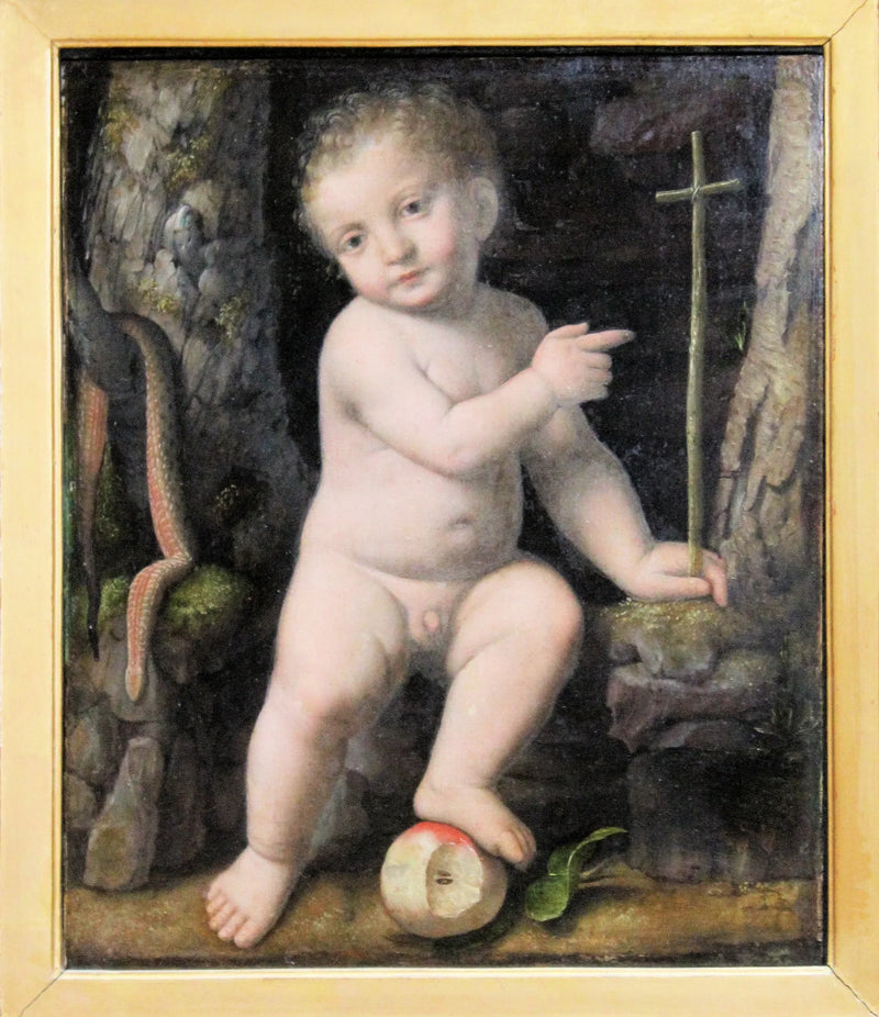 Jesusbarnet, verdens frelser - Bernardino Luini