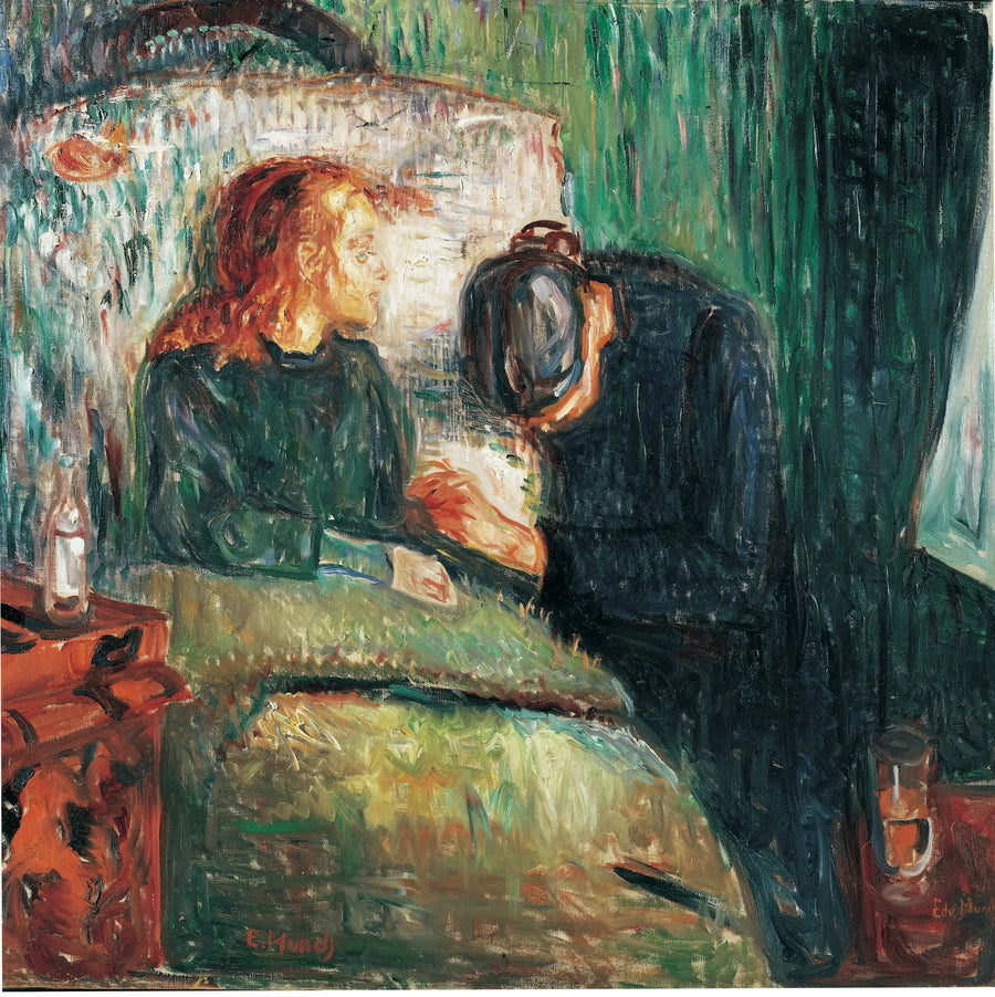 Den syke gutten - Edvard Munch