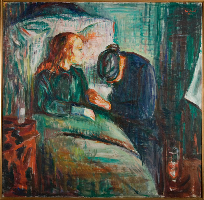 Den syke gutten - Edvard Munch
