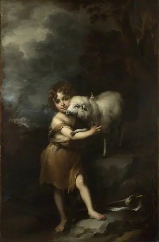 Den hellige Johannesbarn med lam - Bartolomé Esteban Murillo

Source:
L'Enfant Saint Jean avec l'Agneau - Bartolomé Esteban Murillo