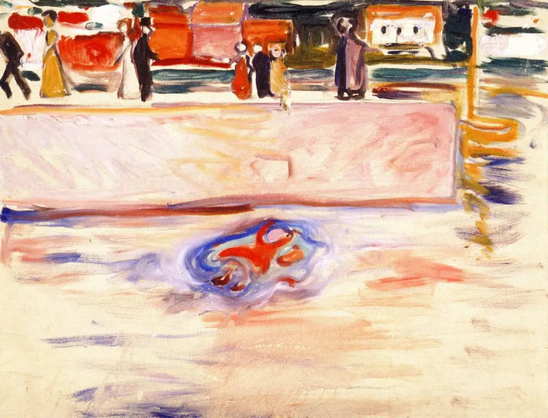 Barnet som drukner - Edvard Munch