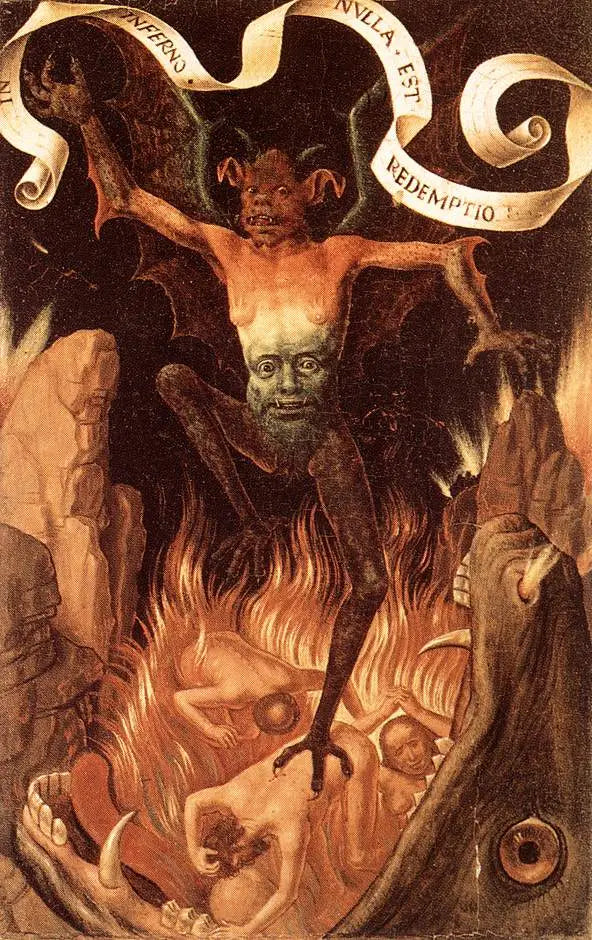 Helvete - Hans Memling