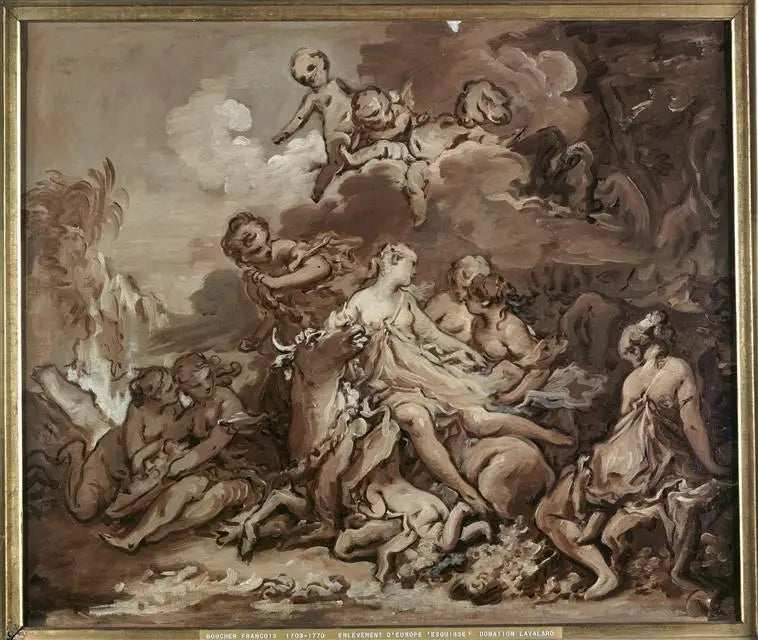 Europas bortføring - François Boucher