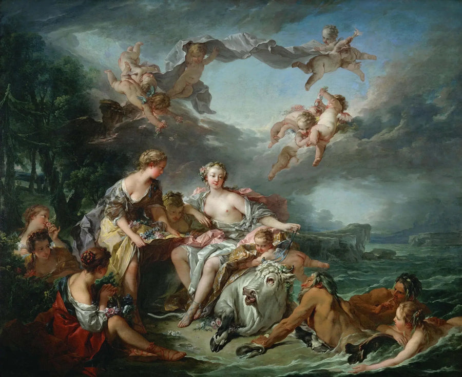 Europas bortføring - François Boucher