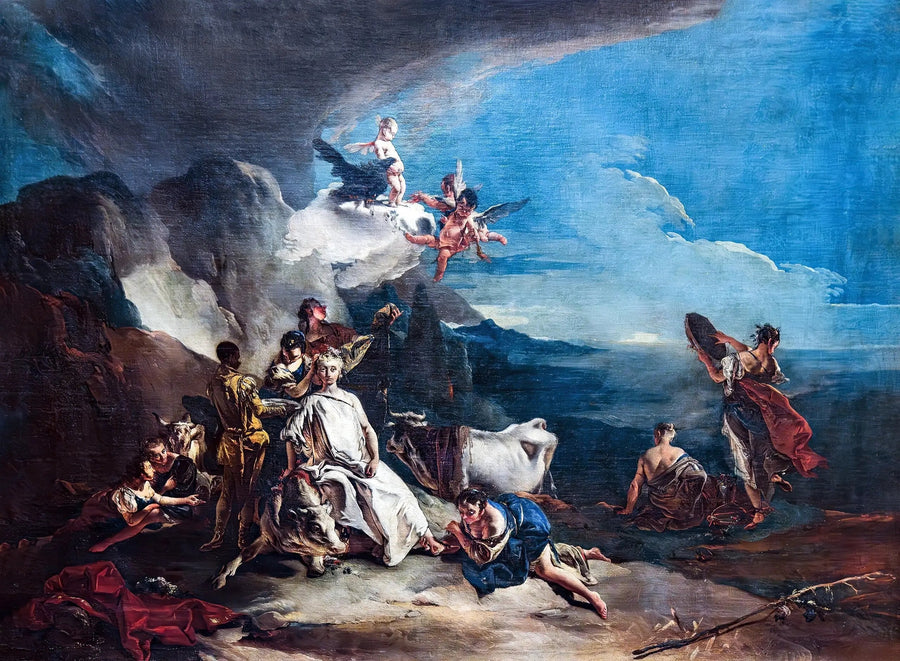 Europas bortføring - Giovanni Battista Tiepolo