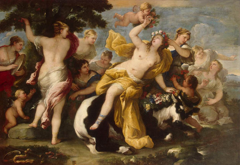 Europeisk bortføring - Luca Giordano