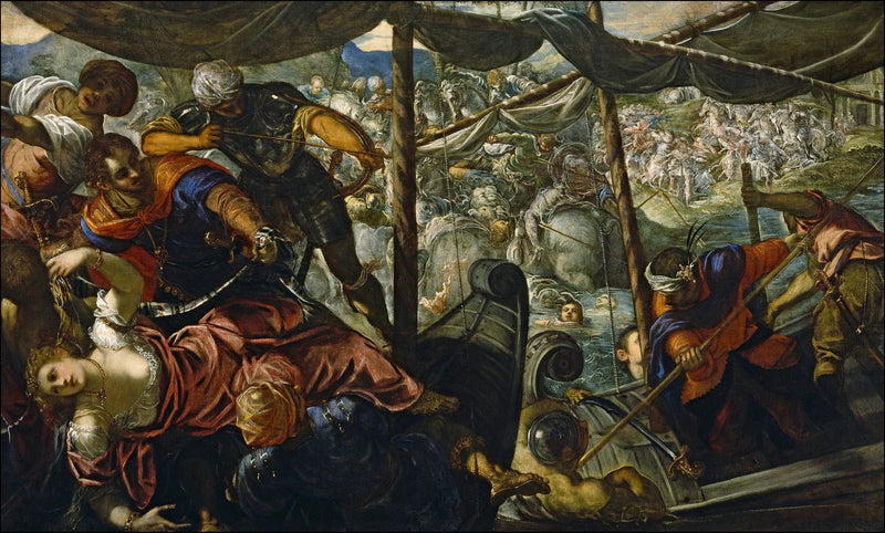 Hélène-berøvelsen - Jacopo Tintoretto