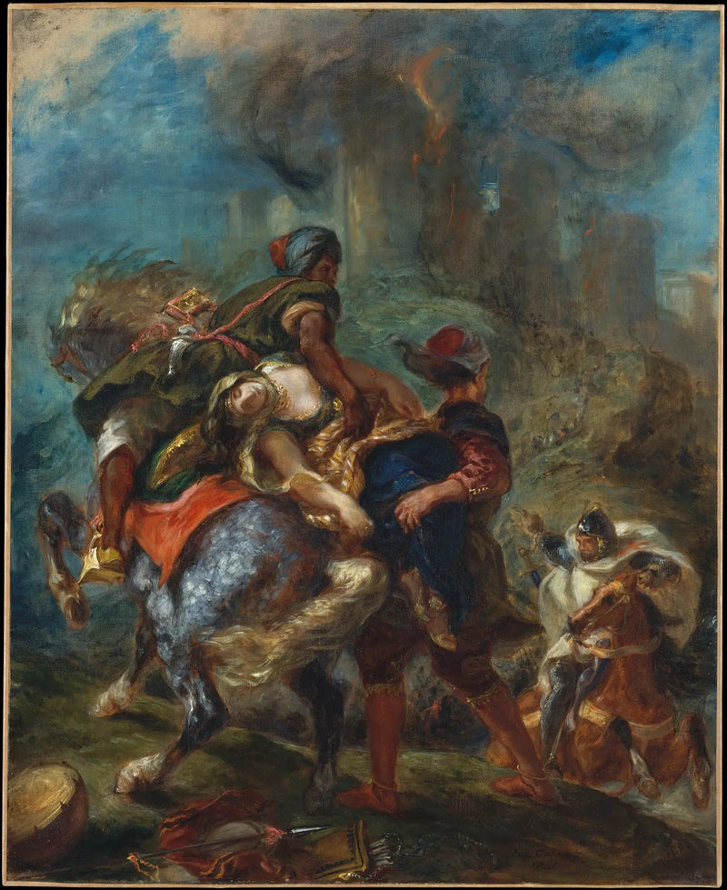 Rebekkas bortføring - Eugène Delacroix