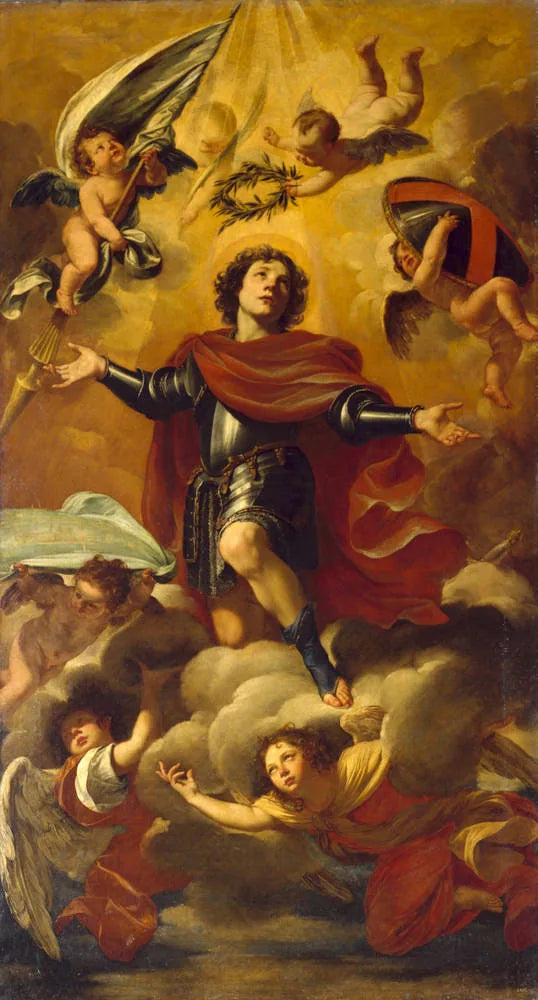 Fjerningen av Saint Theodore - Simon Vouet