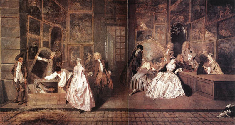 Gersaint-skiltet - Antoine Watteau