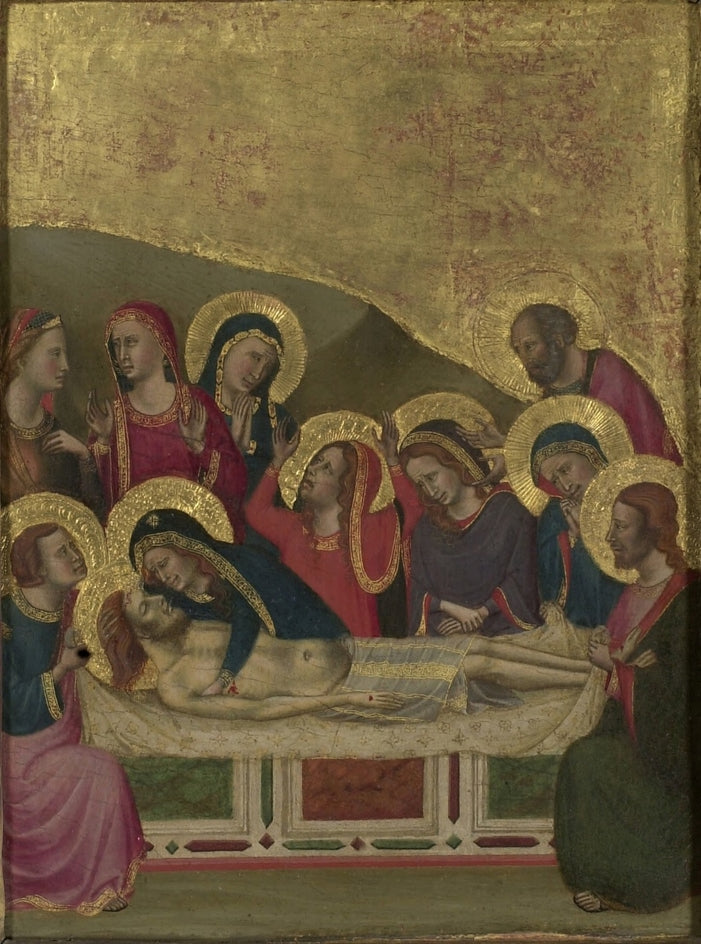 Begravelsen - Mester av San Martino alla Palma