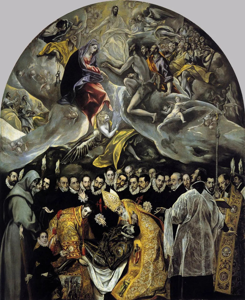 Gravleggingen av greve d'Orgaz - El Greco