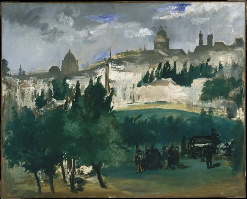 Begravelsen - Édouard Manet