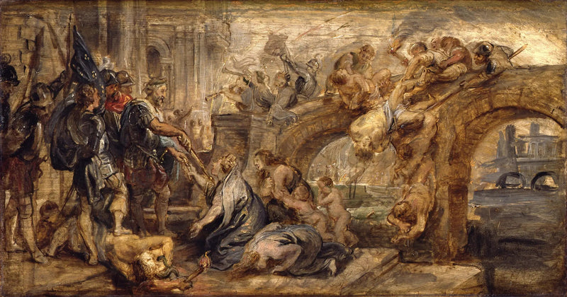 Henri IVs inngang i Paris - Peter Paul Rubens