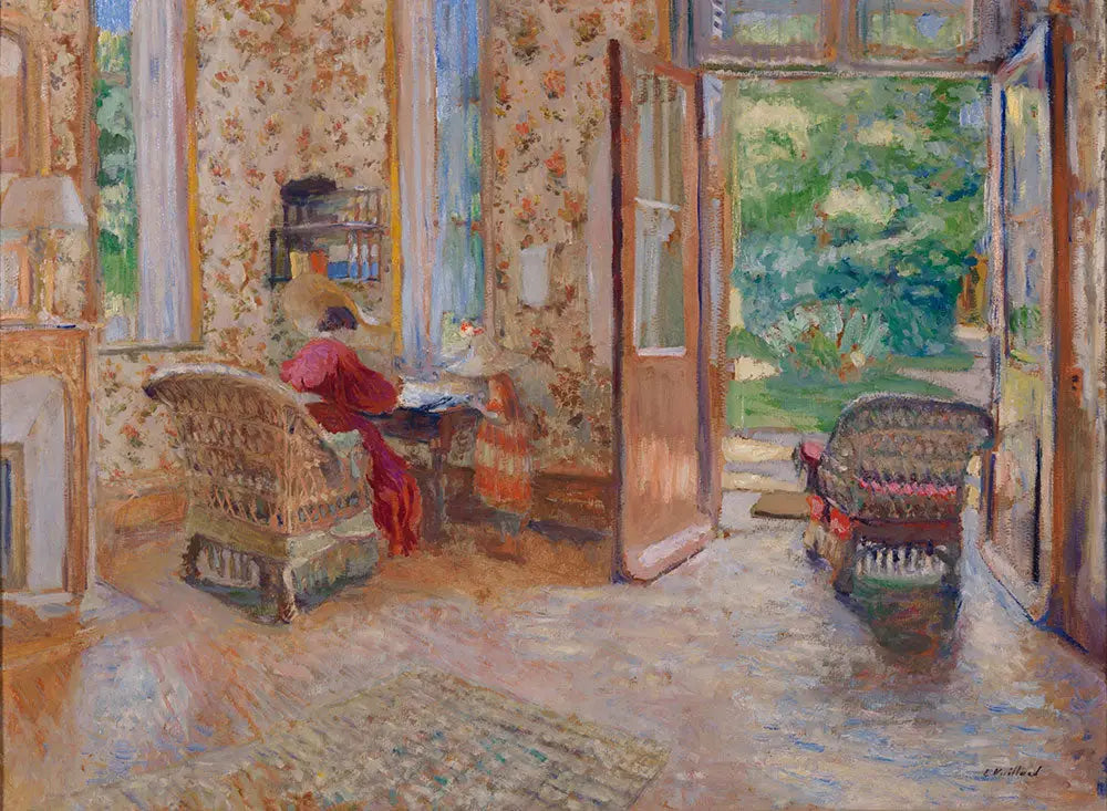 L’entrée de la ville - Édouard Vuillard image 1 copie de tableau peinte à la main