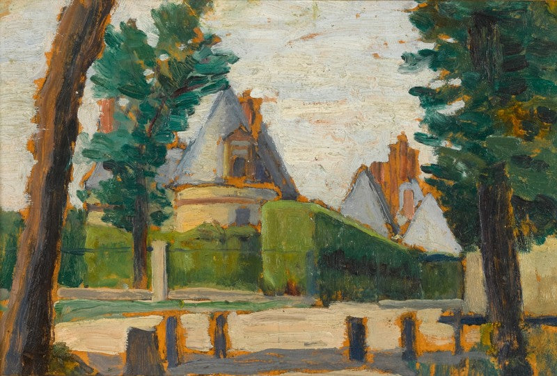 Slottets inngang - Henri-Edmond Cross