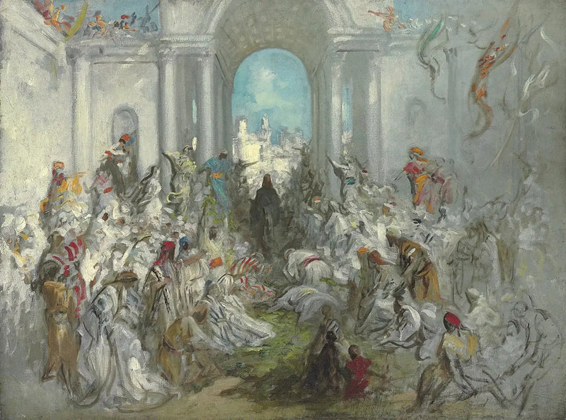 Kristi inntog i Jerusalem - Gustave Doré