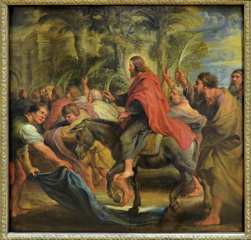 Inngangen til Kristus i Jerusalem - Peter Paul Rubens