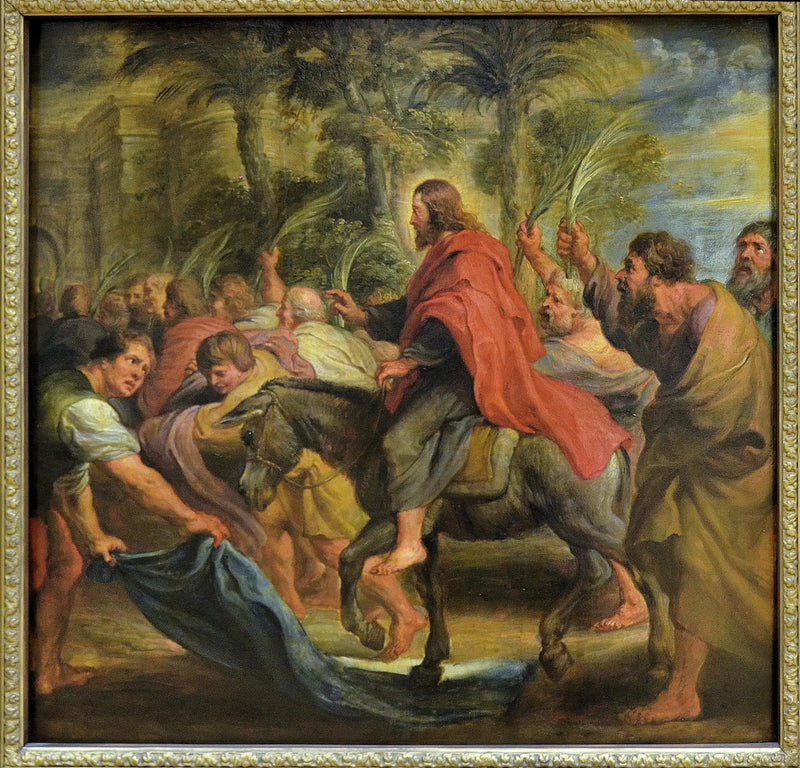 Inngangen til Kristus i Jerusalem - Peter Paul Rubens