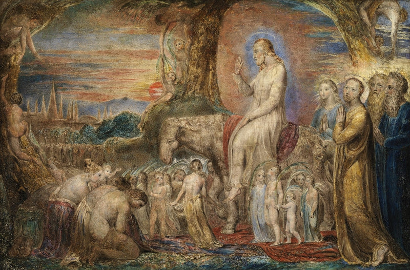 Kristi inntog i Jerusalem - William Blake