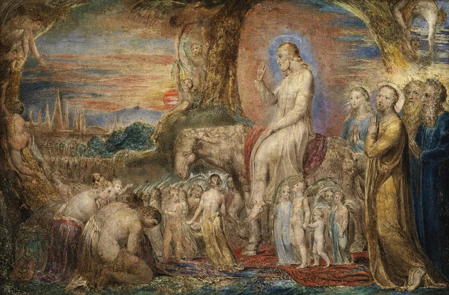 Kristi inntog i Jerusalem - William Blake