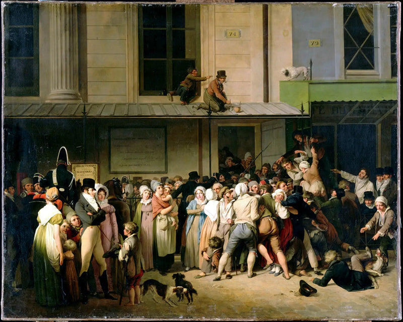 Entréen til Ambigu-Comiques teater for en gratis forestilling - Louis-Léopold Boilly

Source:
L'Entrée du théâtre de l'Ambigu-Comique à une représentation gratis - Louis-Léopold Boilly