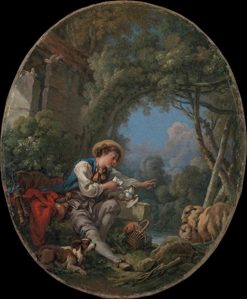 Sending av budbringeren - François Boucher