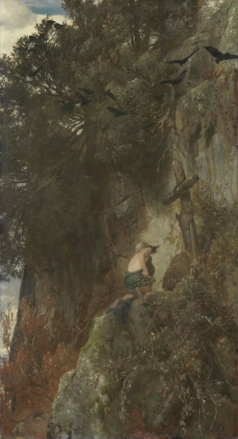 Eremitten - Arnold Böcklin

Source:
L'ermite - Arnold Böcklin