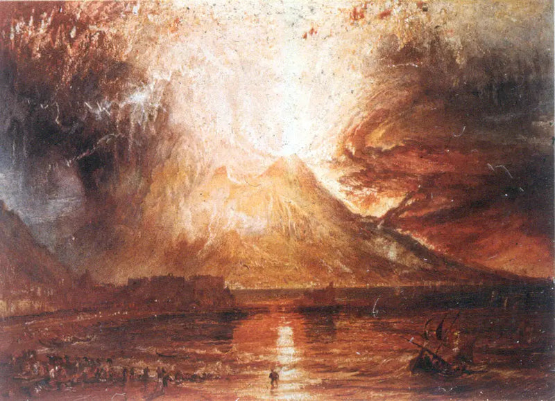 Utbruddet av Vesuv - J. M. W. Turner