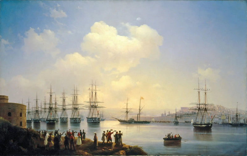 Den russiske eskadronen på veiene til Sebastopol - Ivan Aïvazovski

Source:
L'escadron russe sur les routes de Sébastopol - Ivan Aïvazovski