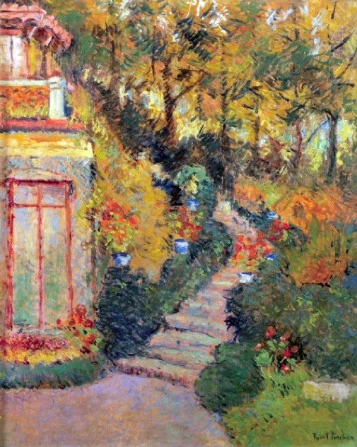 Trappen i Lescure - Robert Antoine Pinchon