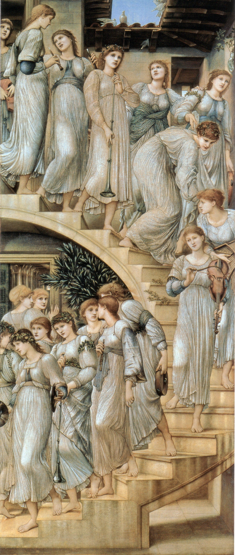 Den gylne trappen - Edward Burne-Jones