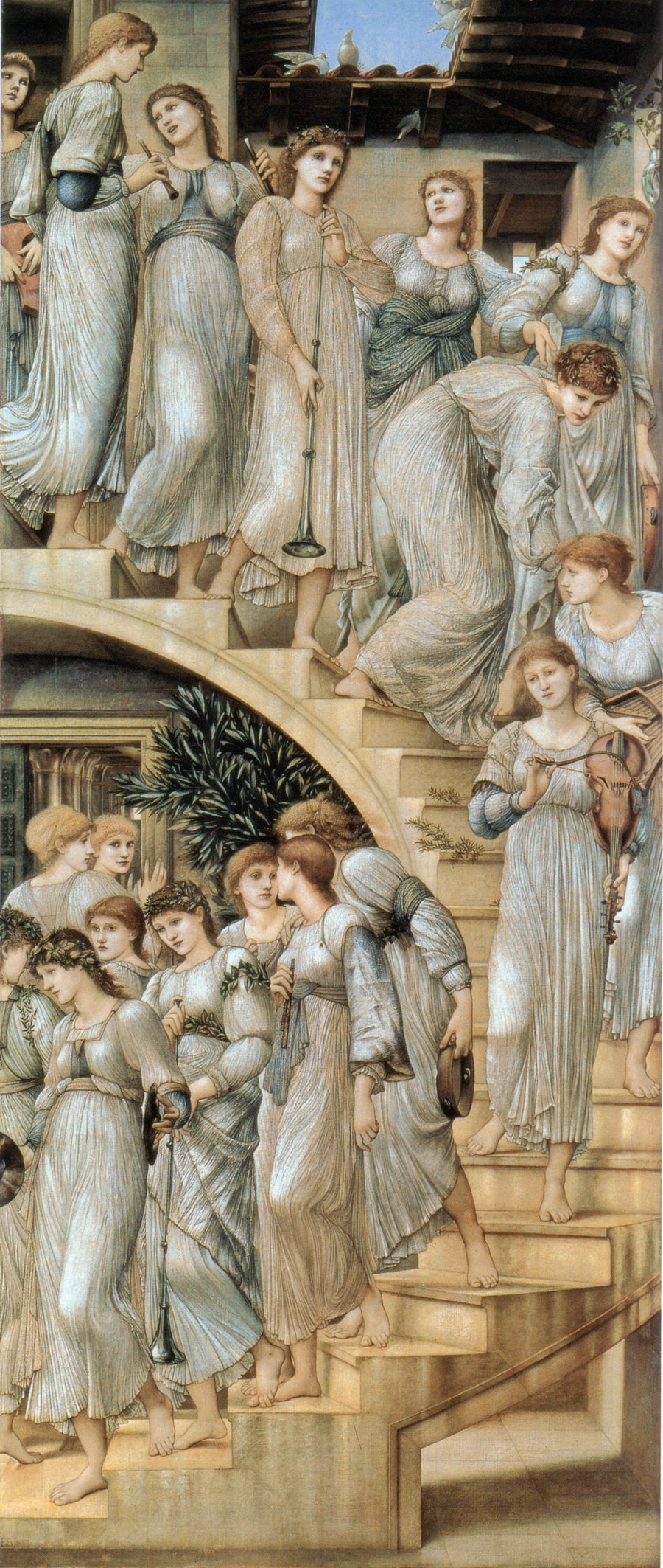Den gylne trappen - Edward Burne-Jones