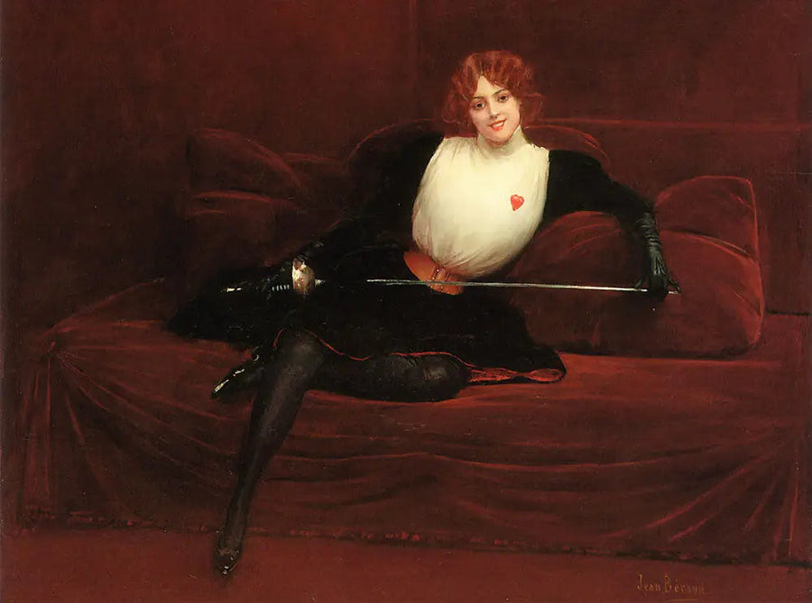 Fekteren - Jean Béraud

Source:
L'escrimeuse - Jean Béraud