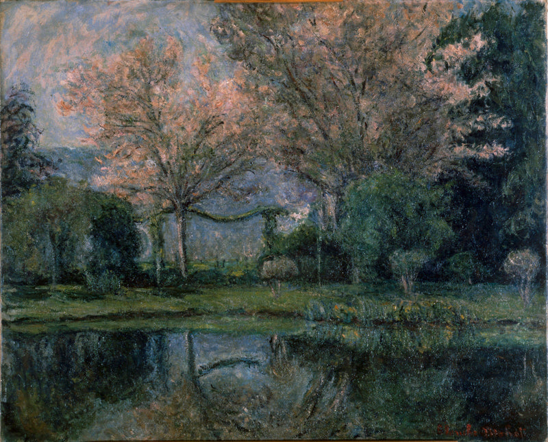 Giverny-sjøen - Blanche Hoschede Monet