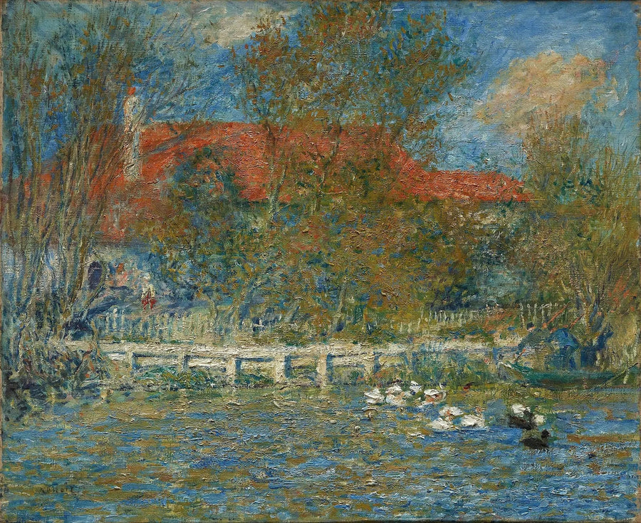 Andedammen - Pierre-Auguste Renoir