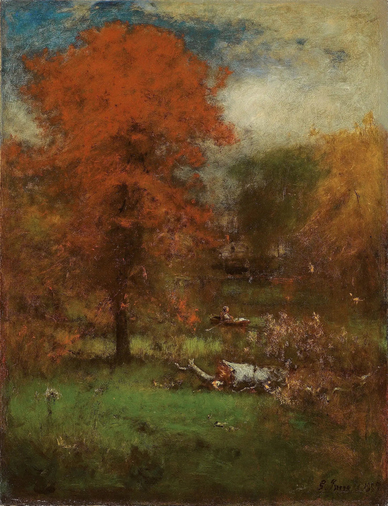 Sumpen ved mølleanlegget - George Inness

Source:
L'étang du moulin - George Inness