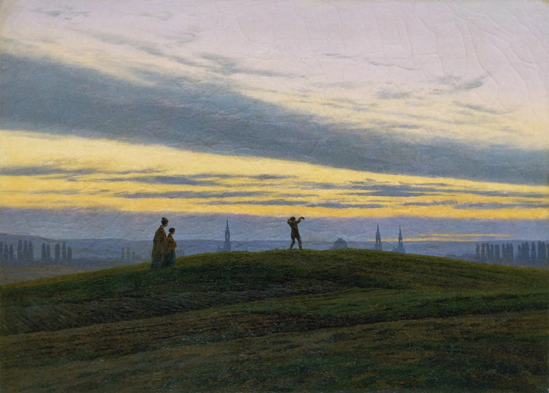 Kveldens stjerne - Caspar David Friedrich