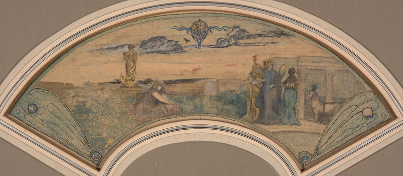 Den romantiske utflukten - Charles Conder