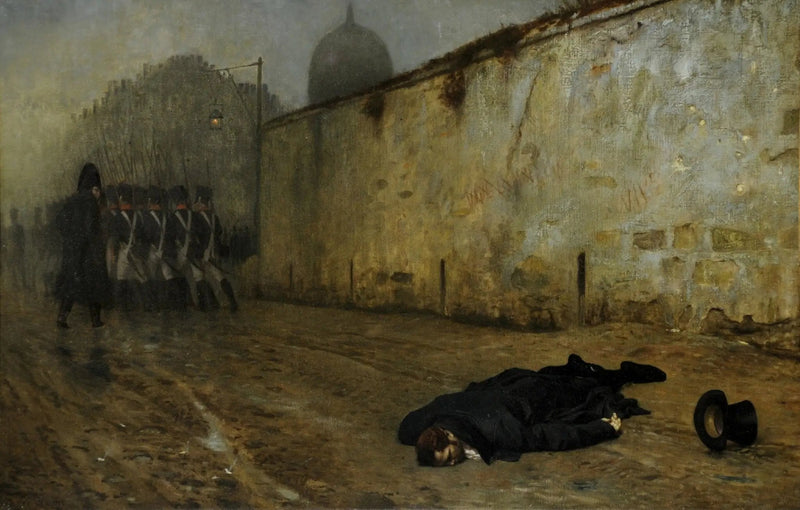 Henrettelsen av marskalk Ney - Jean-Léon Gérôme