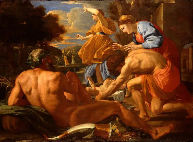 Mosés utstilling - Nicolas Poussin