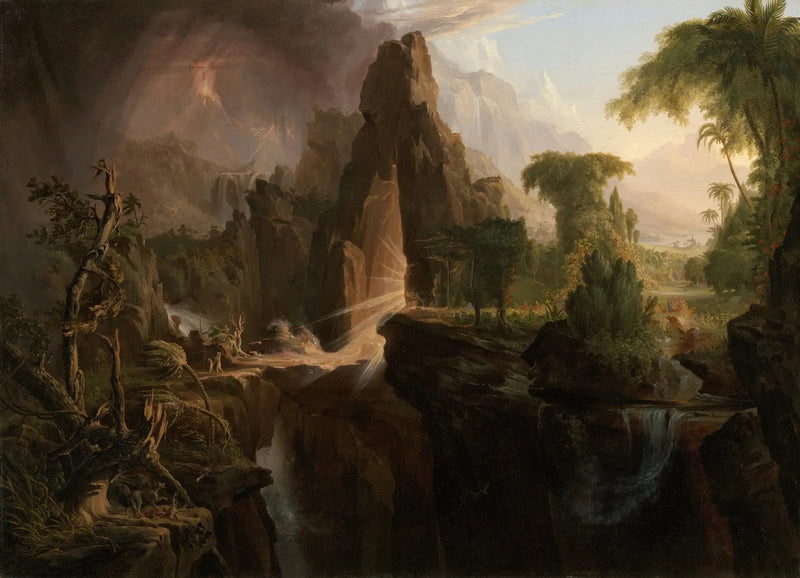 Utvandringen fra Edens hage - Thomas Cole

Source:
L'Expulsion du jardin d'Éden - Thomas Cole