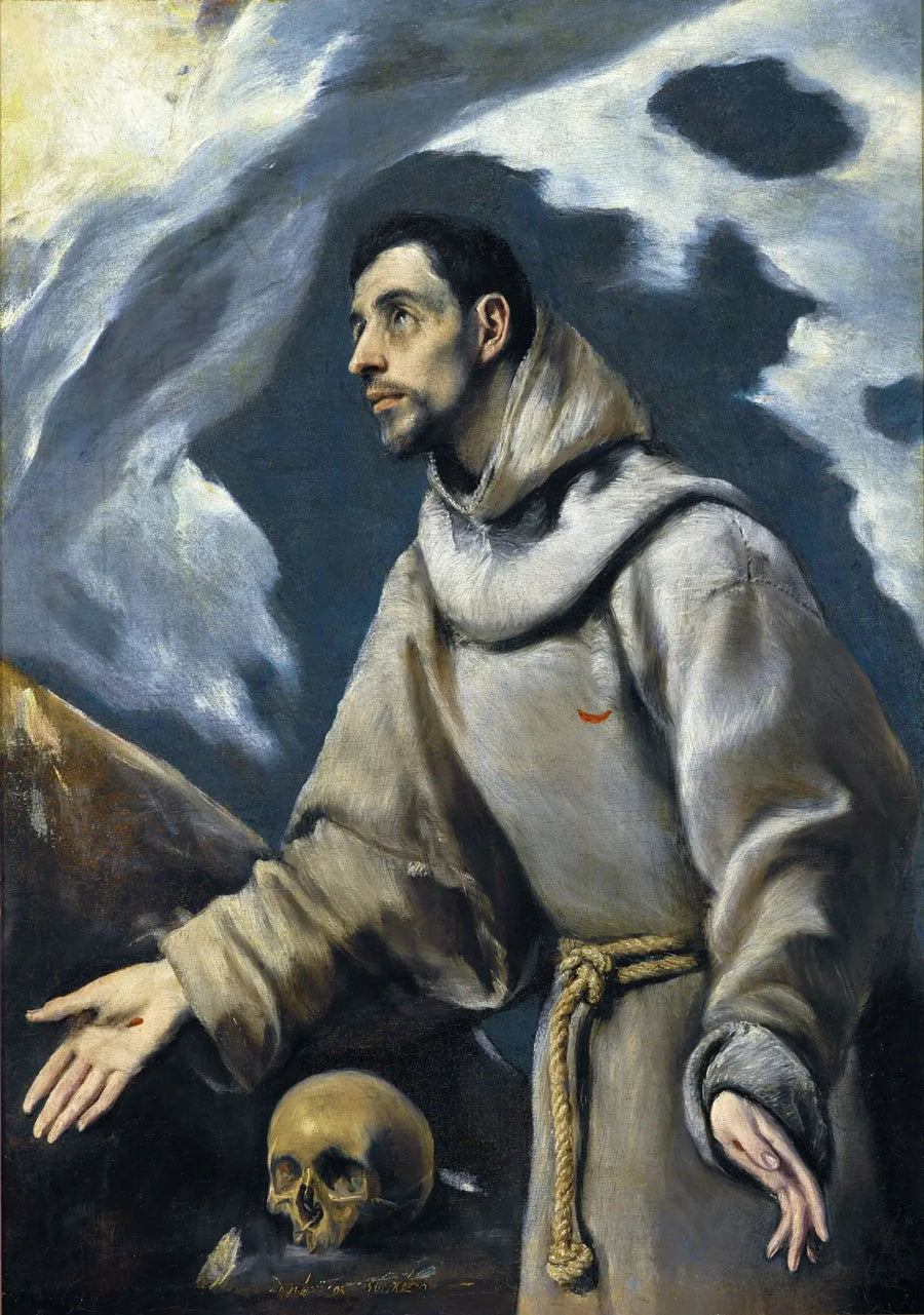 Saint Franciskus av Assisi ekstase - El Greco