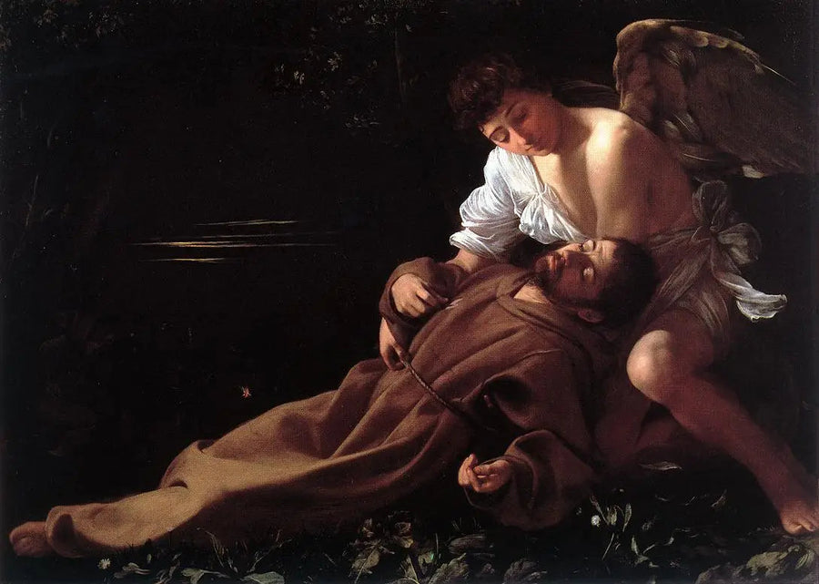 Den hellige Frans av Assisis ekstase - Caravaggio