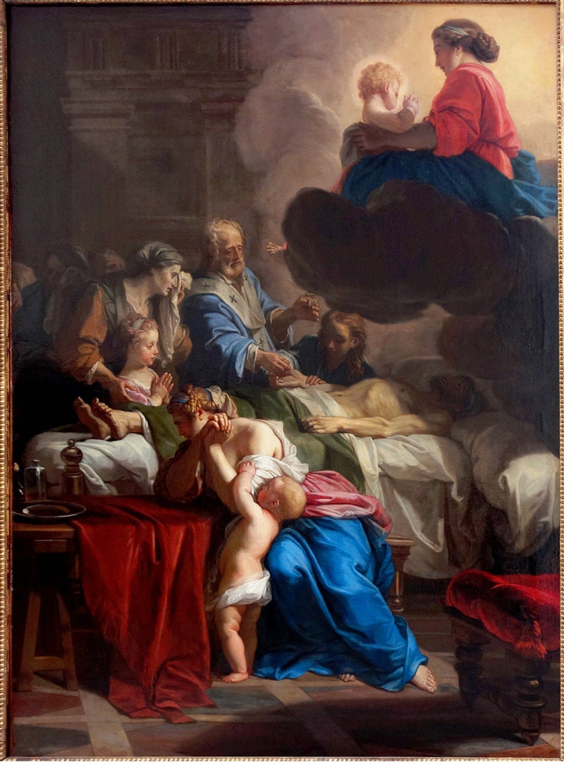 Den siste nadver - Jean-Baptiste Jouvenet