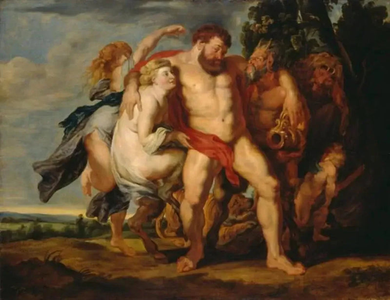 Den berusede Herkules - Peter Paul Rubens