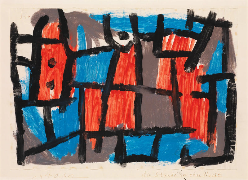 Timen før en natt - Paul Klee