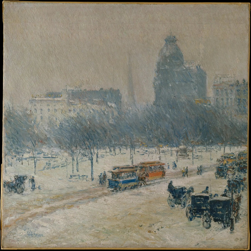 Vinter i Union Square - Childe Hassam

Source:
L'hiver à Union Square - Childe Hassam